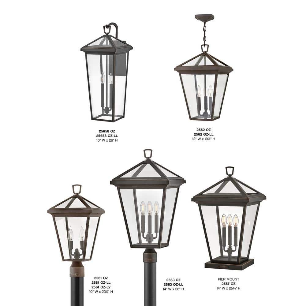 Alford Place Oil Rubbed Bronze 2-Light Outdoor Post Lantern