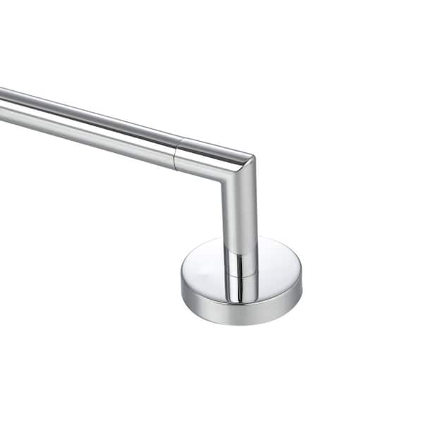 Utopia 11.2 in. Wall Mounted Towel Bar-Polished Chrome Finish