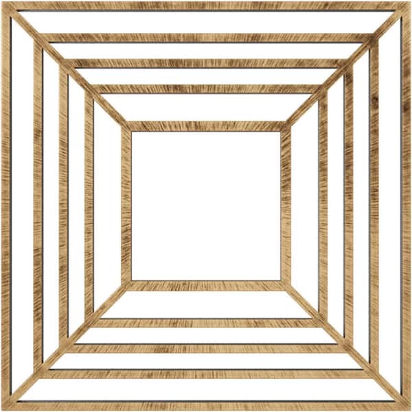 Ekena Millwork 1 in. x 30 in. x 30 in. Raven Architectural Grade PVC Pierced Ceiling Medallion