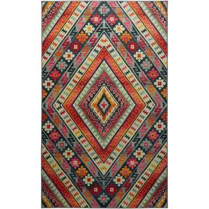 Faye Pink 8 ft. x 10 ft. Moroccan Area Rug