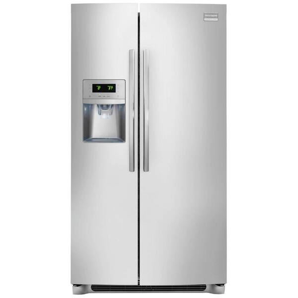 Frigidaire Professional 25.57 cu. ft. Side by Side Refrigerator in Stainless Steel