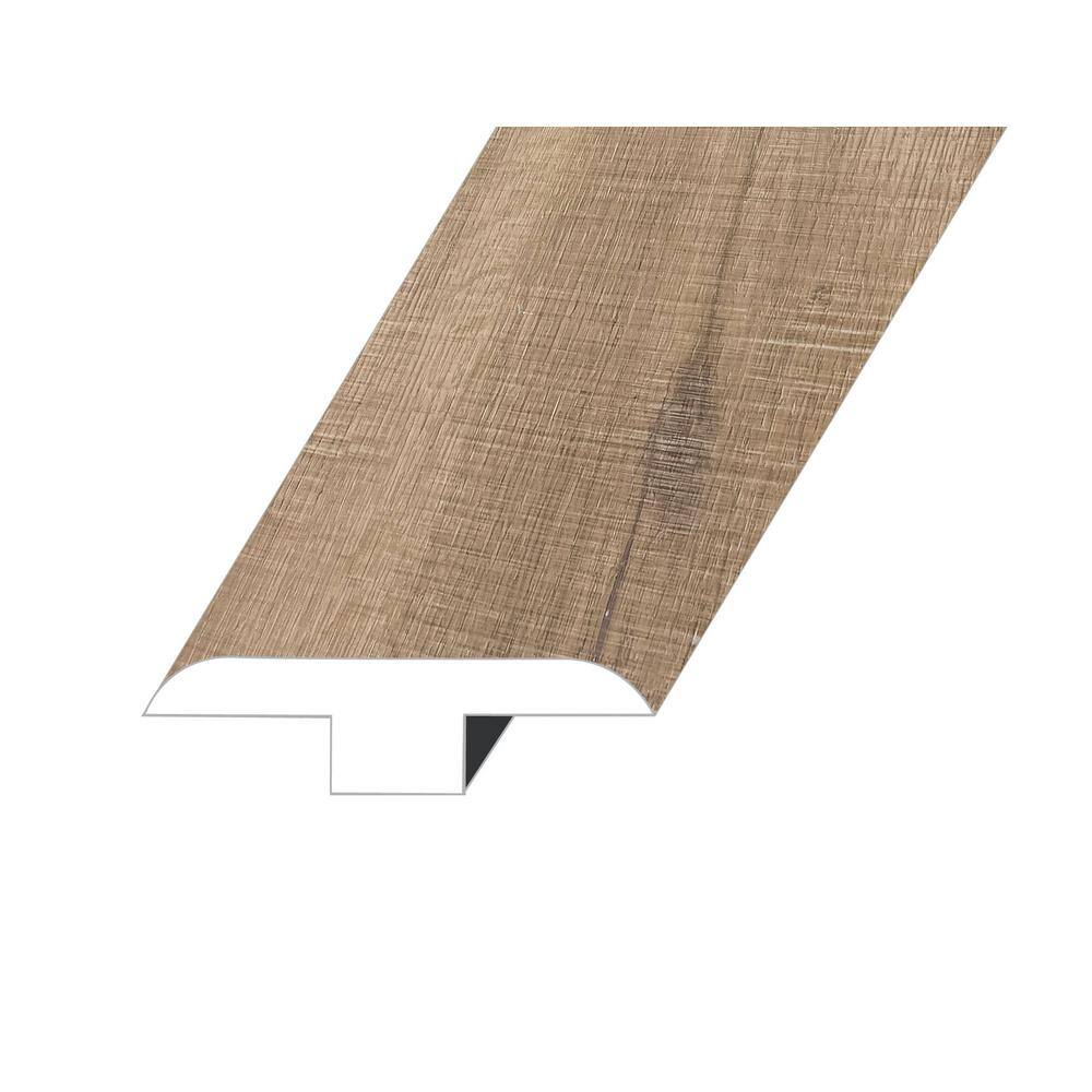 Zephyr Grand Aztec 0.5 in. Thick x 1.8 in. W x 94.5 in. L SPC Vinyl T-Moldi