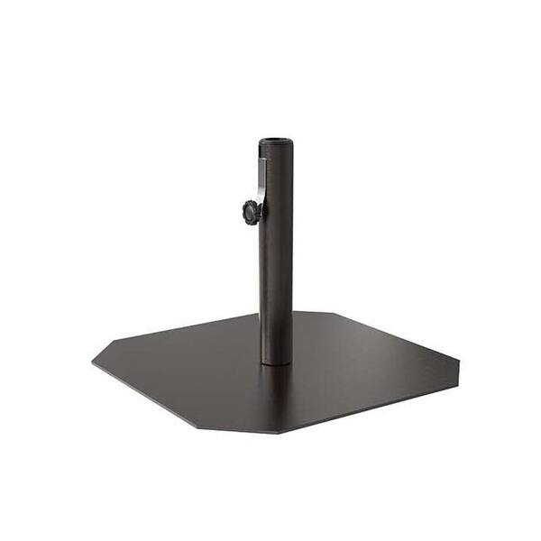 PASAMIC 26 lbs. Iron Market Patio Umbrella Weight Base Steel Non-Rust ...