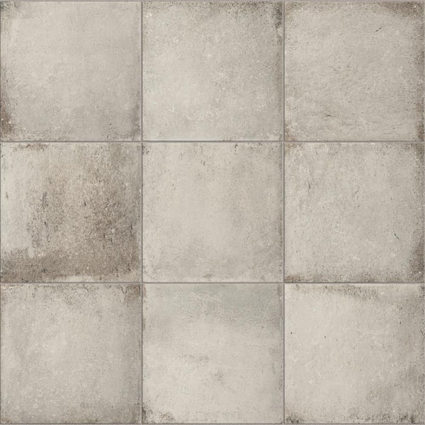 D'Anticatto Bianco 8-3/4 in. x 8-3/4 in. Porcelain Floor and Wall Tile (11.0 sq. ft./Case)