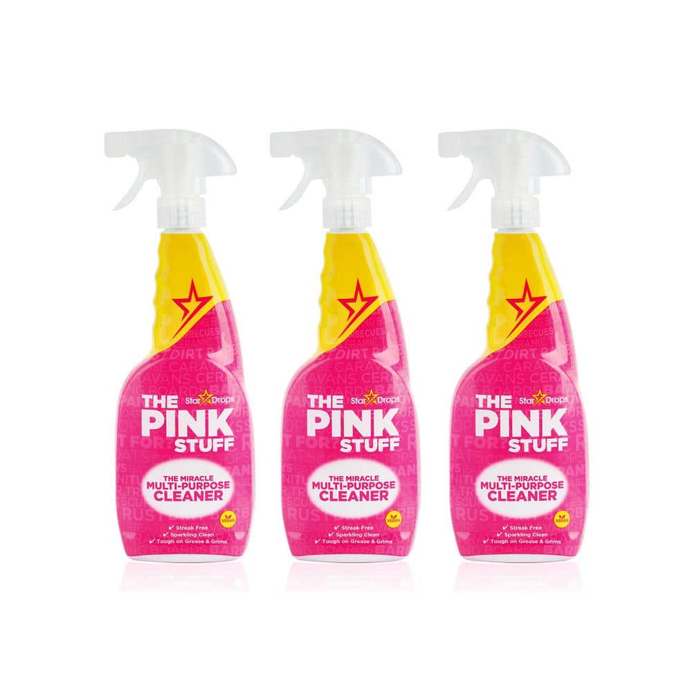 The Pink Stuff Miracle 750 ml Multi-Surface Cleaner (3-pack)