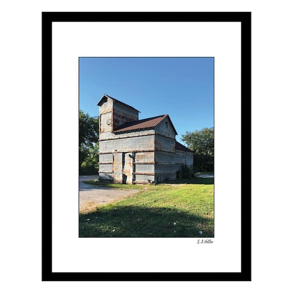 VENICE BEACH Collections METAL SHED by Steven A.Heller 1-Piece Framed Graphic Print Abstract Poster Art Print 18 in. x 14 in.