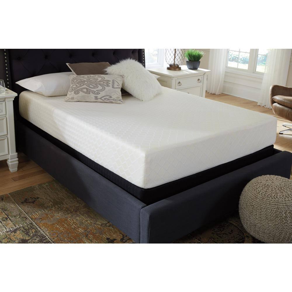 Full White Innerspring Adjustable Bed Mattress