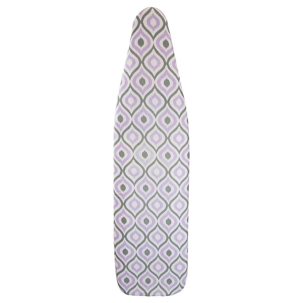 scorch resistant coating 14" x 45" ironing board cover Metallic heat-reflective 