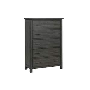 New Classic Furniture Galleon Gray 5-drawer 40 in. Chest of Drawers