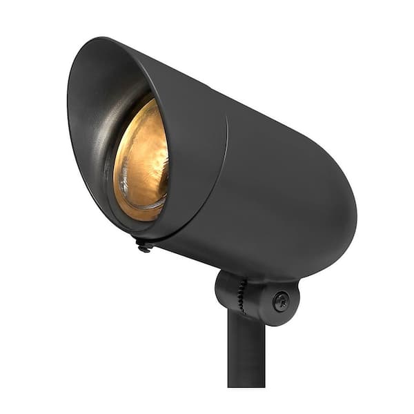 Hinkley Landscape Lighting 120v Commercial Spot Light, Black