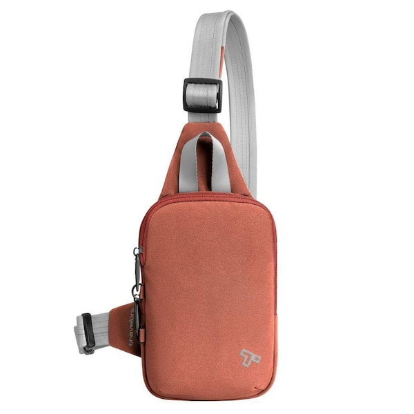 Travelon Anti-Theft The Voyages 8.5-in. Terracotta Compact Sling Backpack  43667-205 - The Home Depot