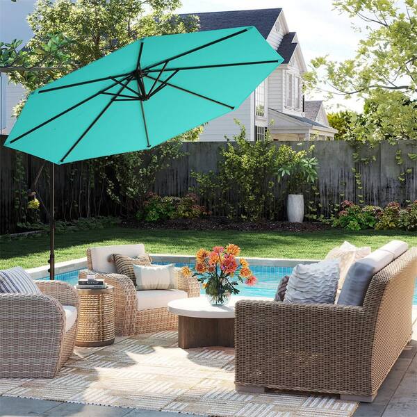 double patio umbrella with base Amazon.com : Grand patio 10x10 FT Large Patio Umbrella with Base, Double-Sided  Outdoor Cantilever Aluminum Umbrella, Offset Umbrella with Cover for  Commercial Use, Poolside, Deck, Backyard, Black : Patio, Lawn & Garden