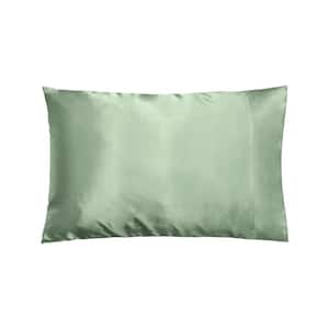 Sage Satin Standard Pillowcase