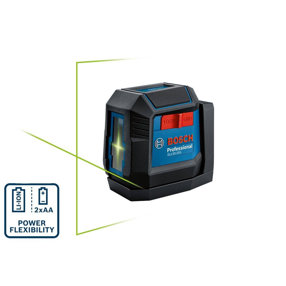 Have a question about Bosch 65 ft. Dual Power Battery Green Beam Self ...