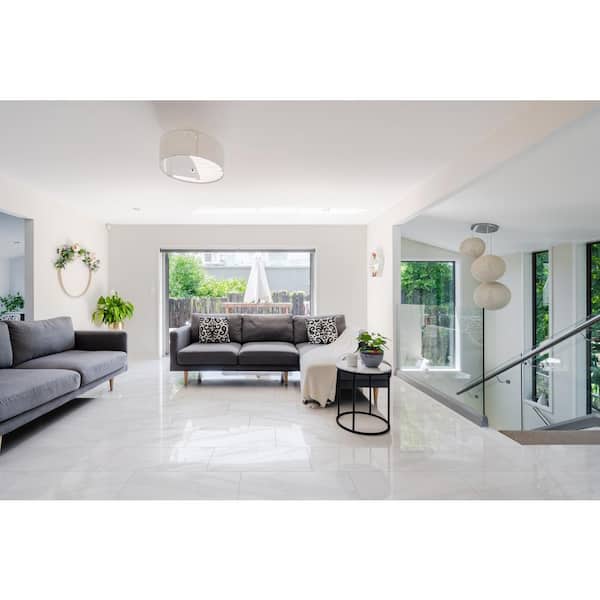 Take Home Tile Sample-Kolasus 6 in. x 6 in. Polished Porcelain Stone Look Floor and Wall Tile
