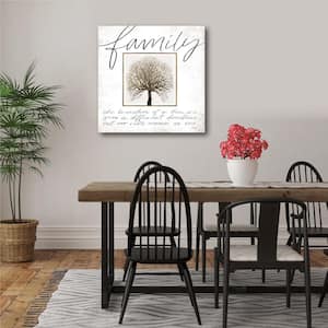 Family tree 16 in. x 16 in. Gallery-Wrapped Canvas Wall Art