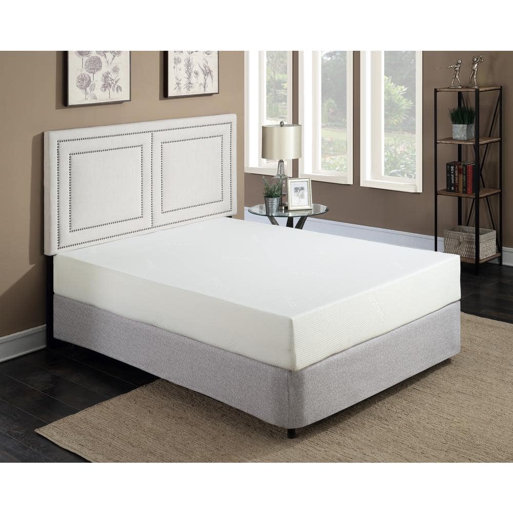 PRIMO INTERNATIONAL Divine Super 10 in. Medium Gel Memory Foam Bed in a Box Mattress, Cal King