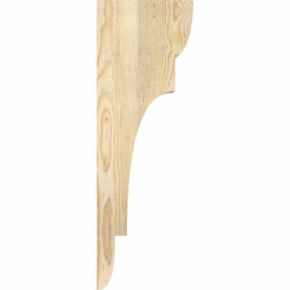 24" Tall Rough Sawn Douglas Fir Corbel