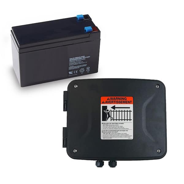 Battery Enclosure Box and Fence Kit for Automatic Gate Openers