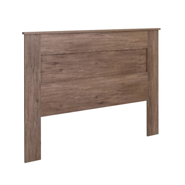 Prepac Gray 2.25 in. Dx 64.5 in. W x 48 in. H Stylish Flat Panel Queen Headboard, Headboard Queen Size,Queen Size Bed Headboard