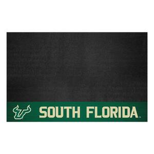NCAA 26 in. x 42 in. University of South Florida Grill Mat