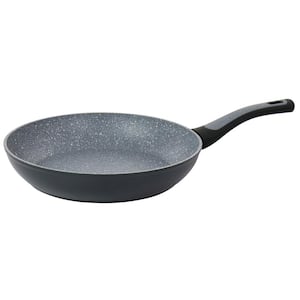 Bastone 10 in. Aluminum Nonstick Frying Pan in Speckled Gray