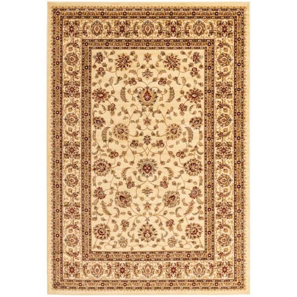 Unique Loom Voyage St. Louis Ivory 7' 0 x 10' 0 Area Rug