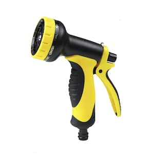 High Pressure 10-Pattern Adjustable Sprinkler Nozzle Water Spray Gun for Garden Watering and Car Cleaning