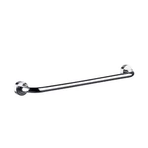 Polo 34 in. Wall Mounted Towel Bar in Polished Chrome