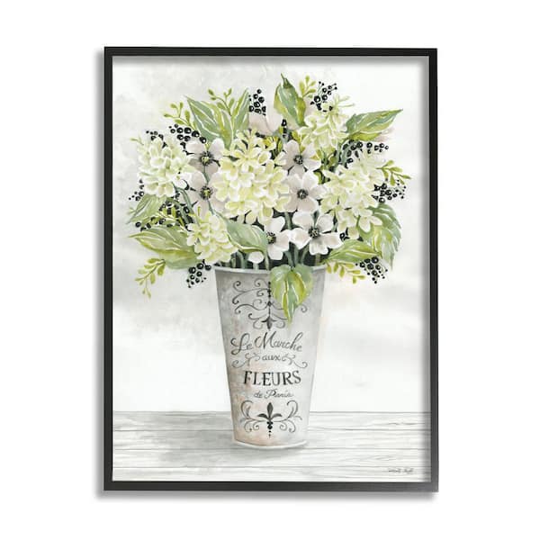 Stupell Industries French Floral Bouquet Parisian Charm Flowers By ...