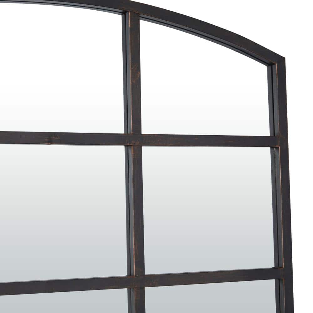 Bronze Wood Rectangular Dresser Mirror 36" x 48"