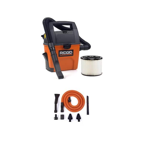 1-1/4 in. VT2534 Car Cleaning Kit and 3 Gal. 3.5 Peak HP Handheld Shop Vacuum Combo