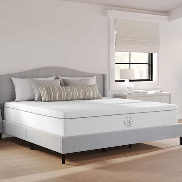 MARTHA STEWART King Firm Hybrid 12 in. Bed-in-a-Box Mattress