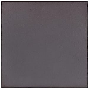 Quarry Black 7-3/4 in. x 7-3/4 in. Ceramic Floor and Wall Tile (8.8 sq. ft./Case)