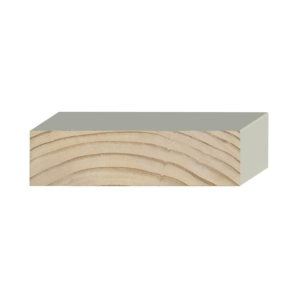 Unbranded 2 in. x 6 in. x 16 ft. S1S2E Pressure-Treated Primed Pine Lumber Board