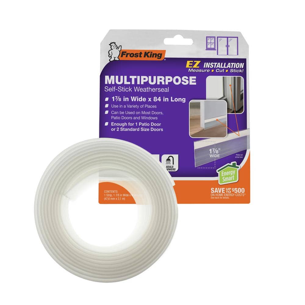 E/O 84 in. x 1.87 in. Clear Patio Door Weatherstrip price history on PriceWatchPro