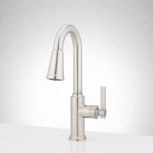 Greyfield Single Handle Bar Faucet Deckplate included in Stainless