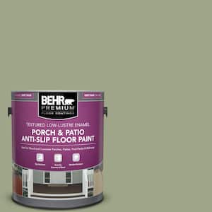 1 gal. #PPU11-07 Clary Sage Textured Low-Lustre Enamel Interior/Exterior Porch and Patio Anti-Slip Floor Paint