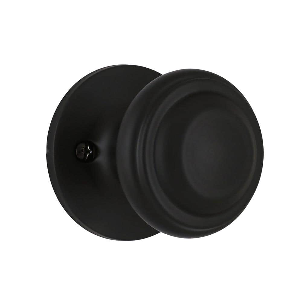 Mulholland Matte Black Dummy Door Knob