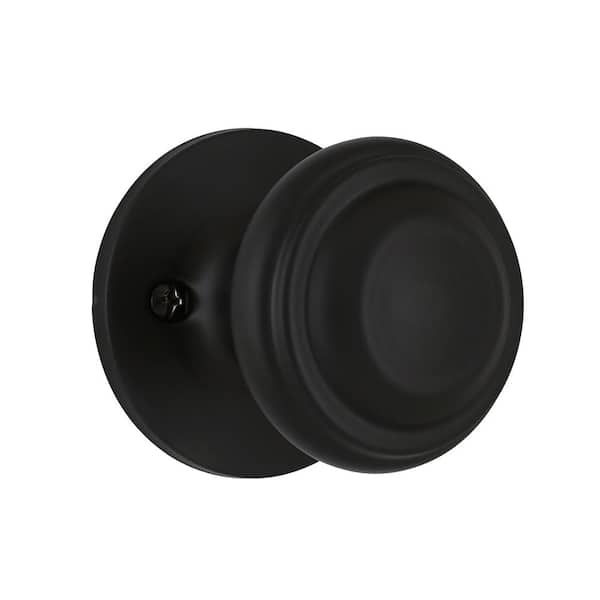 Mulholland Matte Black Dummy Door Knob