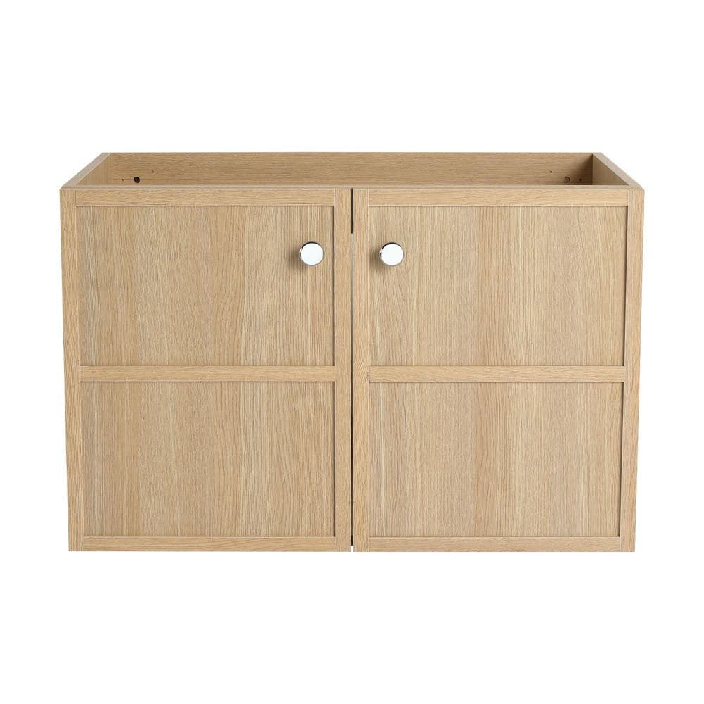 30 in. Bath Vanity Cabinet Without Top in Oak Unassembled price history on PriceWatchPro