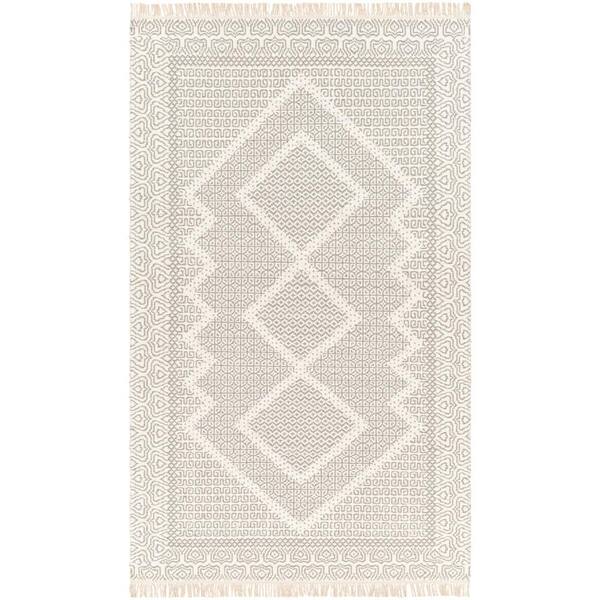 Mardin Gray Doormat 2 ft. x 3 ft. Indoor Area Rug