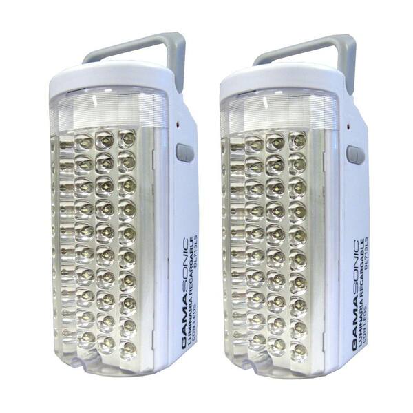 GAMA SONIC 40-Light LED Emergency Lantern (2-Pack)-DISCONTINUED