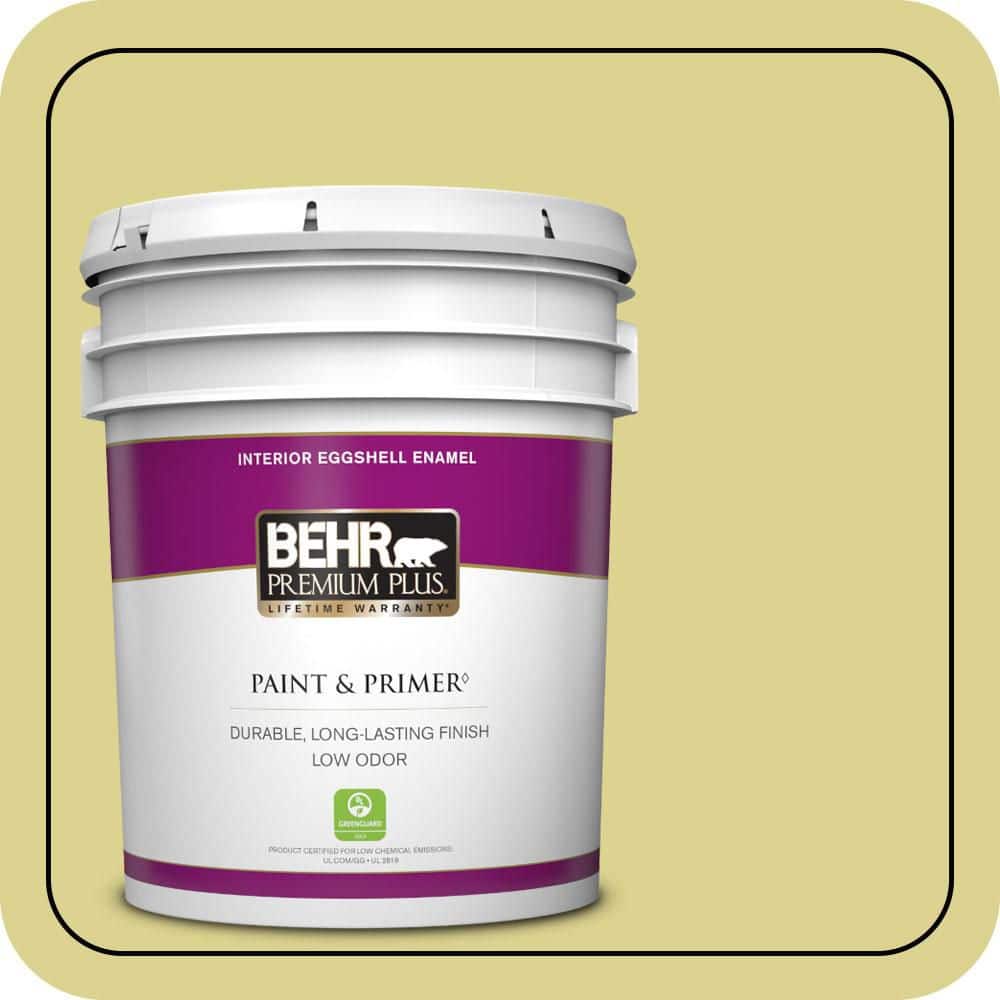 5 gal. #T17-16 Thats My Lime Eggshell Enamel Low Odor Interior Paint & Primer price history on PriceWatchPro