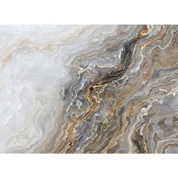 Morgan Home Agate 18 in. x 13 in. Grays Polypropylene Placemats (Set of 6)