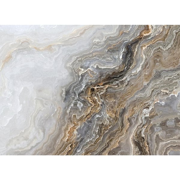 Unbranded Taupe Agate 18 in. W x 13 in. L Polypropylene 4-pack Placemat Set