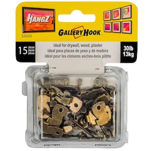 30 lb. Gallery Hooks (15-Pack)