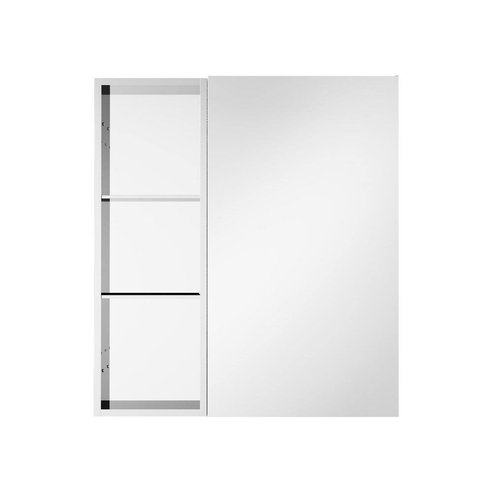 32 in. W x 36 in. H Rectangular Combo Recess/Surface Mount Medicine Cabinet with Mirror, Soft Close Door price history on PriceWatchPro