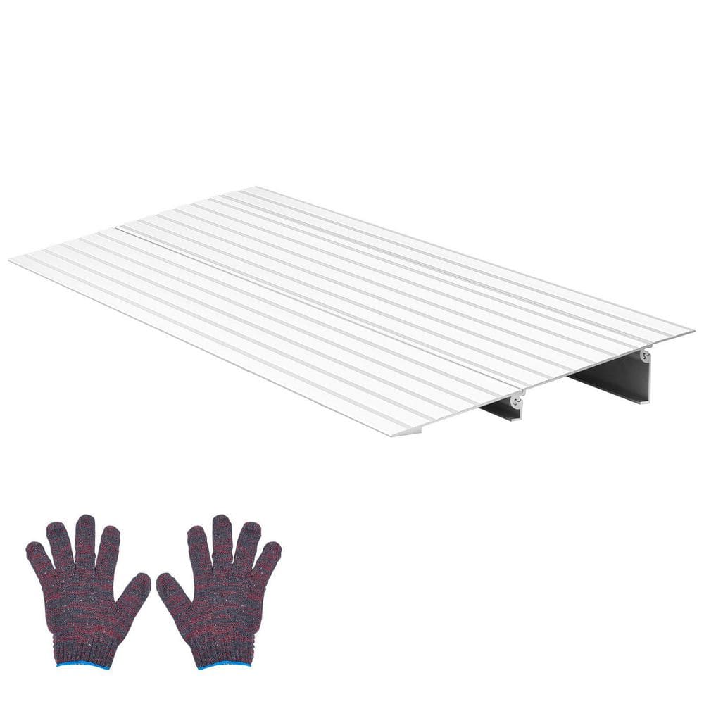 Aluminum Door Threshold Ramp, Accessibility Ramp for Wheelchairs, Scooters, 2in. Height, Supports Up to 800 lbs. price history on PriceWatchPro