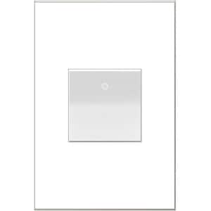 Adorne Paddle 15 Amp 277-Volt Single Pole/3-Way Decorator Switch with Microban, White